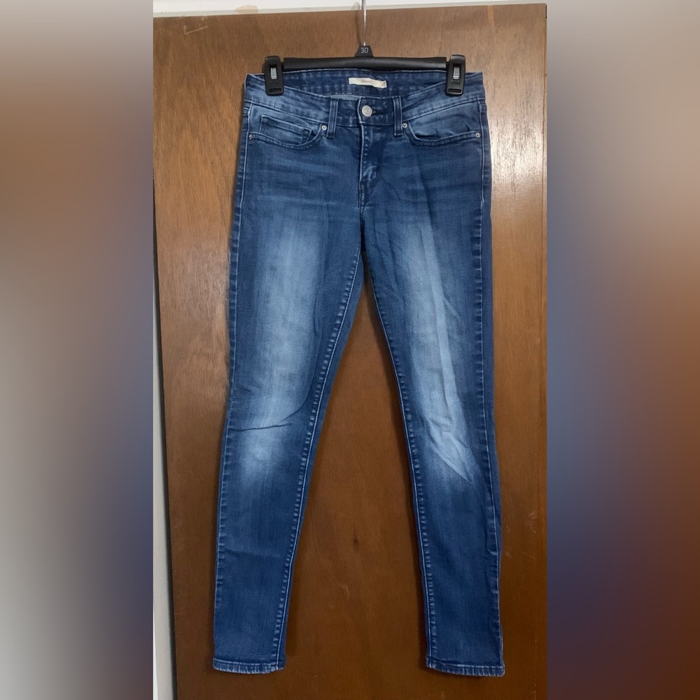 Levi's Women's Dark Blue Skinny Jeans